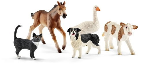 sada zvieratiek schleich