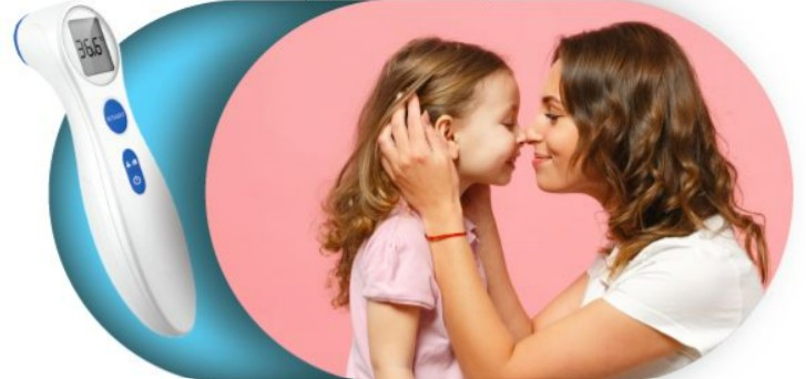 bezkontaktný teplomer s rýchlym a presným meraním