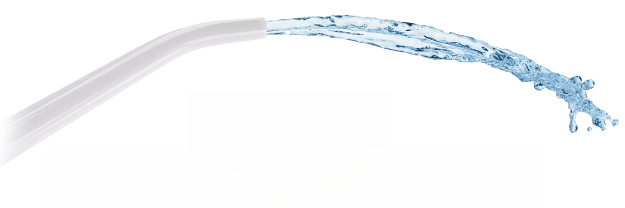 zubná sprcha s vysokým tlakom